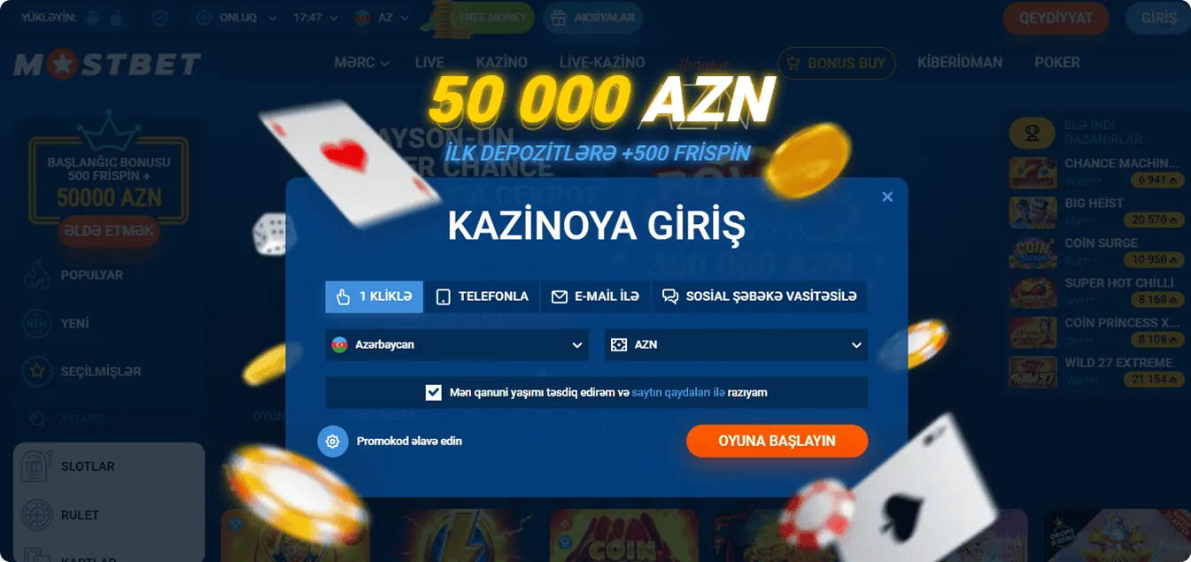 Qeydiyyat Zamanı Promo Kodunun Daxil Edilməsi